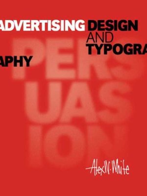 cover image of Advertising Design and Typography